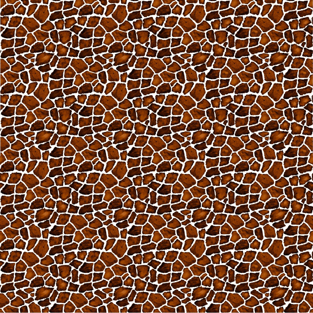 Dark Brown Giraffe  - Adhesive Vinyl