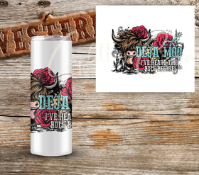 Deja Moo UV DTF Decal- 4 sizes