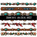 Denim Days UV DTF Decal sheets 15 Designs available