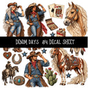 Denim Days UV DTF Decal sheets 15 Designs available