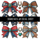 Denim Days UV DTF Decal sheets 15 Designs available