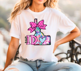 Idaho Doodle Map DTF Transfers
