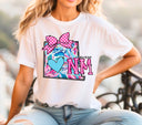 New Mexico Doodle Map DTF Transfers