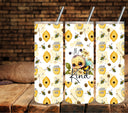 Bee Kind UV DTF tumbler wraps 20oz