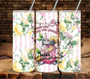 When Life gives you lemons Vinyl tumbler wraps
