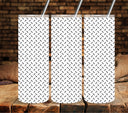 Diamond Plate UV DTF tumbler wraps