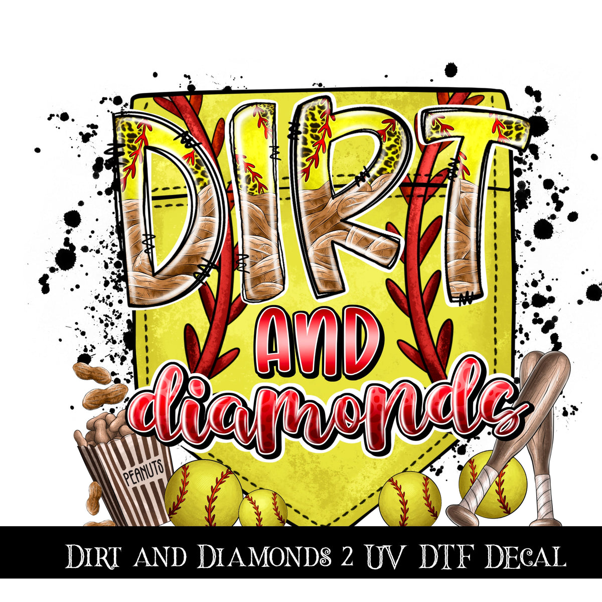 Dirt and Diamonds #2  Decal  UV DTF Decal (Copy)