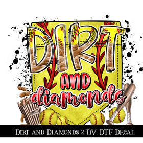 Dirt and Diamonds #2  Decal  UV DTF Decal (Copy)
