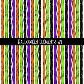 Distressed Halloween Elements UV DTF Decal sheets 10 Designs available