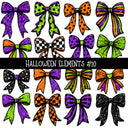 Distressed Halloween Elements UV DTF Decal sheets 10 Designs available