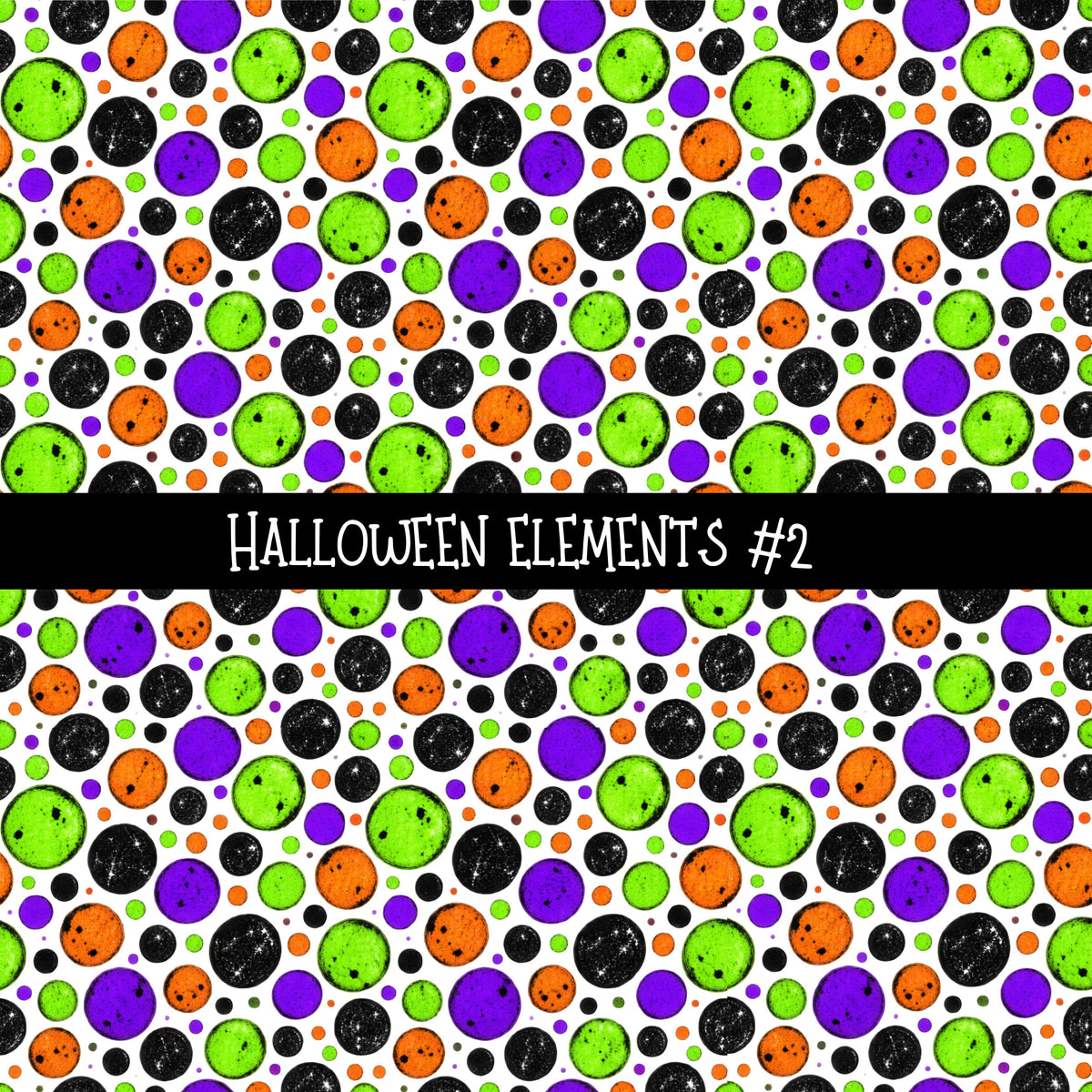 Distressed Halloween Elements UV DTF Decal sheets 10 Designs available
