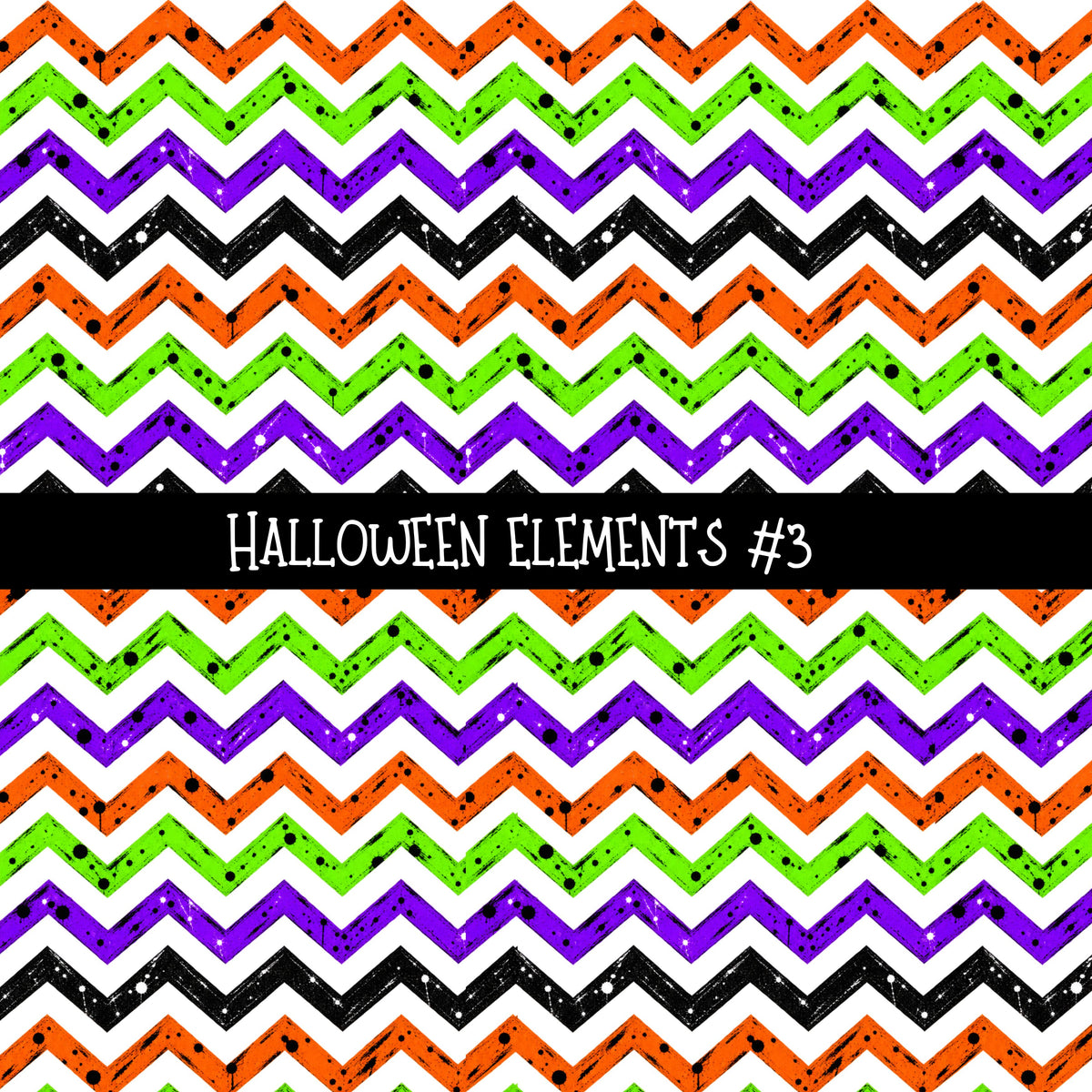 Distressed Halloween Elements UV DTF Decal sheets 10 Designs available