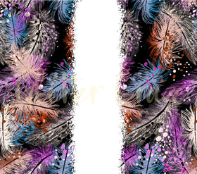 Purple Feather Wraps 6 designs