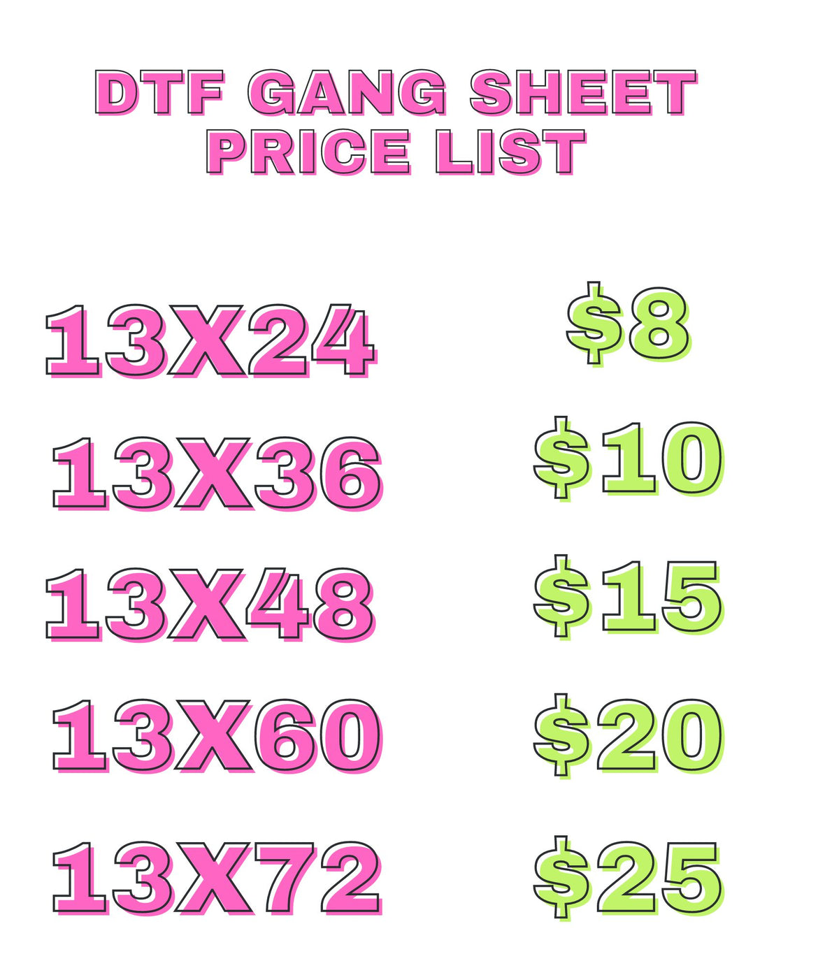 Build a Gang sheet DTF