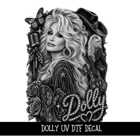 Dolly UV DTF Decal