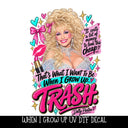 When I grow up UV DTF Decal