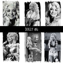 Dolly Torn Pages UV DTF Decal sheets 6 Designs available