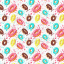 Donut Splash Adhesive Vinyl