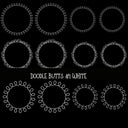 Doodle Butts UV DTF Decal sheets 6 design sheets available in 2 colors