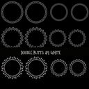 Doodle Butts UV DTF Decal sheets 6 design sheets available in 2 colors
