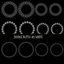 Doodle Butts UV DTF Decal sheets 6 design sheets available in 2 colors