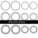 Doodle Butts UV DTF Decal sheets 6 design sheets available in 2 colors