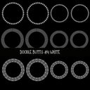 Doodle Butts UV DTF Decal sheets 6 design sheets available in 2 colors