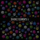 Doodle Elements UV DTF Decal sheets 11 Design Options