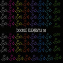 Doodle Elements UV DTF Decal sheets 11 Design Options
