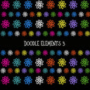 Doodle Elements UV DTF Decal sheets 11 Design Options