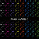 Doodle Elements UV DTF Decal sheets 11 Design Options