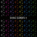 Doodle Elements UV DTF Decal sheets 11 Design Options