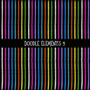 Doodle Elements UV DTF Decal sheets 11 Design Options