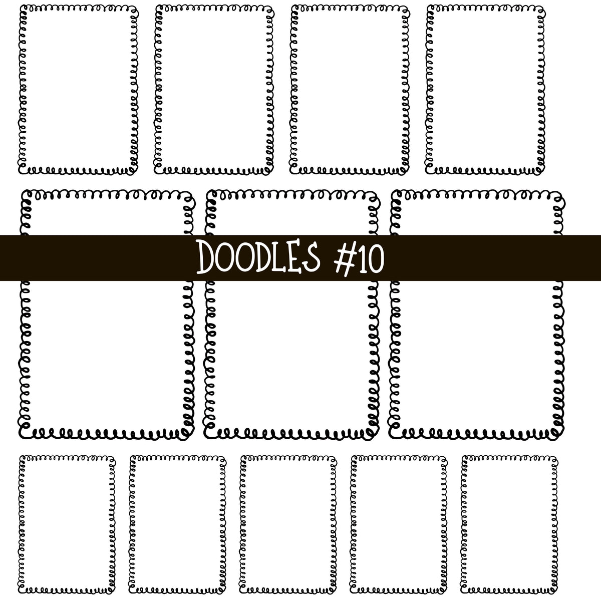 Patchwork Doodle lines Collection UV Decal sheets 14 designs 2 colors