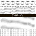 Patchwork Doodle lines Collection UV Decal sheets 14 designs 2 colors