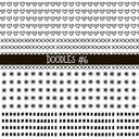 Patchwork Doodle lines Collection UV Decal sheets 14 designs 2 colors