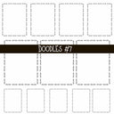 Patchwork Doodle lines Collection UV Decal sheets 14 designs 2 colors