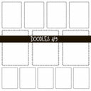 Patchwork Doodle lines Collection UV Decal sheets 14 designs 2 colors