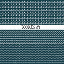 Patchwork Doodle lines Collection UV Decal sheets 14 designs 2 colors