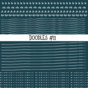 Patchwork Doodle lines Collection UV Decal sheets 14 designs 2 colors