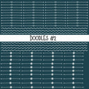 Patchwork Doodle lines Collection UV Decal sheets 14 designs 2 colors