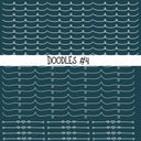 Patchwork Doodle lines Collection UV Decal sheets 14 designs 2 colors