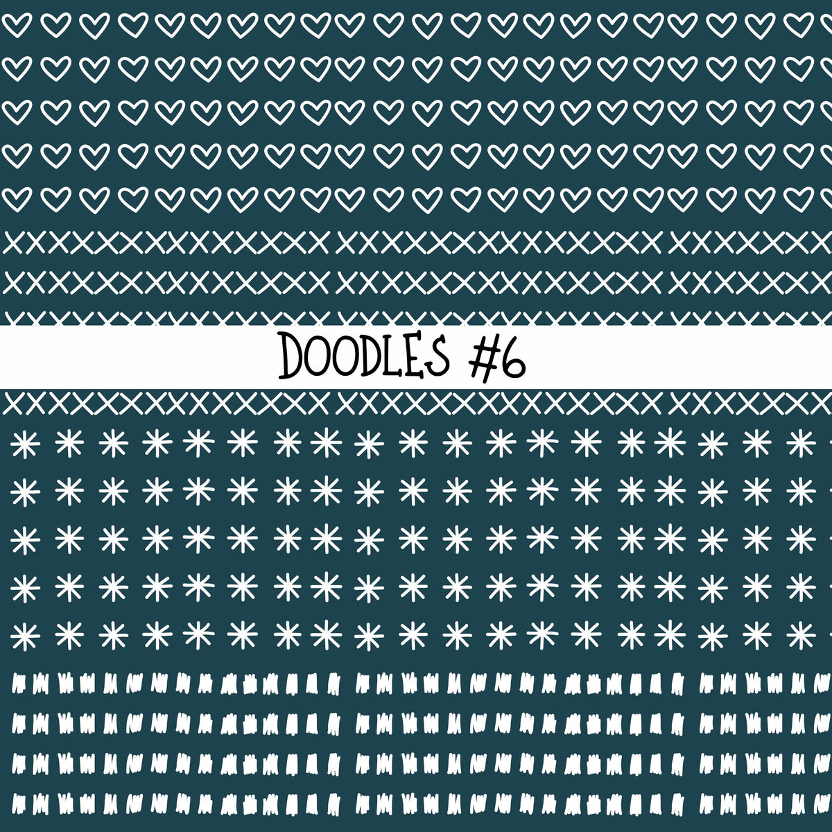 Patchwork Doodle lines Collection UV Decal sheets 14 designs 2 colors