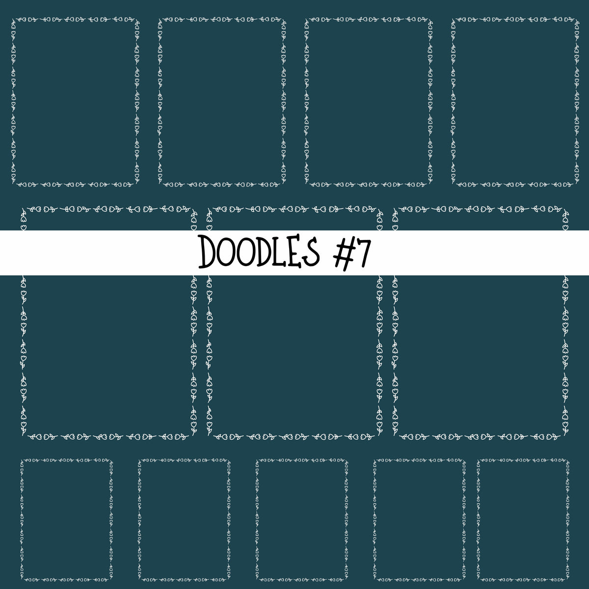 Patchwork Doodle lines Collection UV Decal sheets 14 designs 2 colors