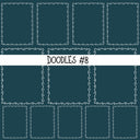 Patchwork Doodle lines Collection UV Decal sheets 14 designs 2 colors