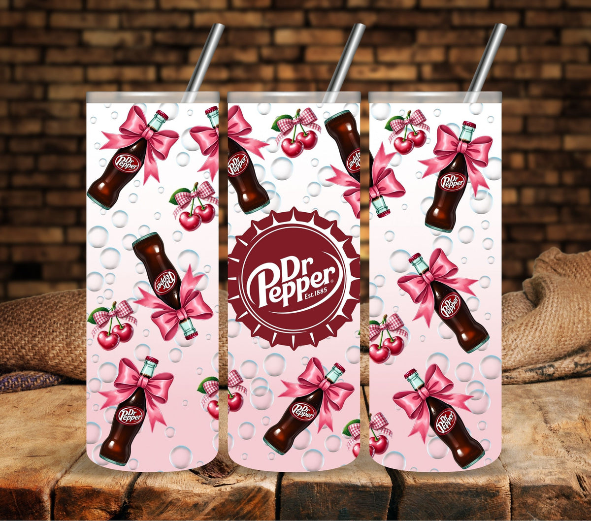 Dr.  Coquette Vinyl tumbler wraps