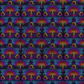 Dragonfly Mandala - Adhesive Vinyl