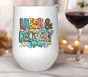 Labor and delivery crew UV DTF Decals