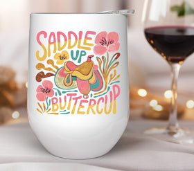 Saddle up buttercup UV DTF Decals