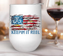 Keeping it reel flag UV DTF Decals